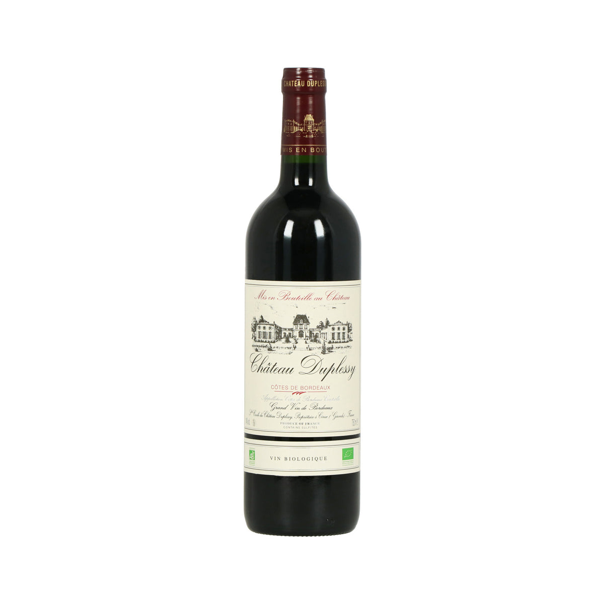 Vin Rouge Le Pairon 2018 Château Cherchy- Desqueyroux appellation Graves (6  bouteilles) - Le Pairon Bécassier